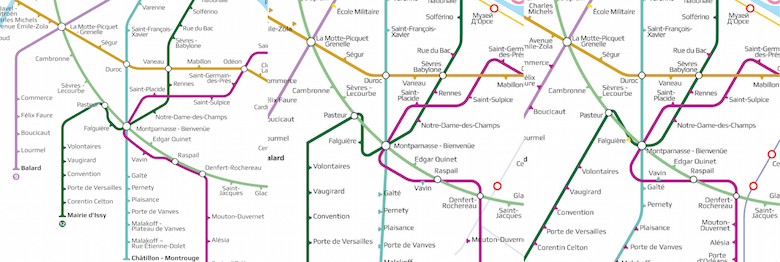 Paris Metro Map – The Redesign