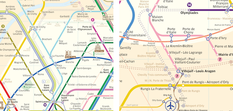 Paris Metro Map – The Redesign