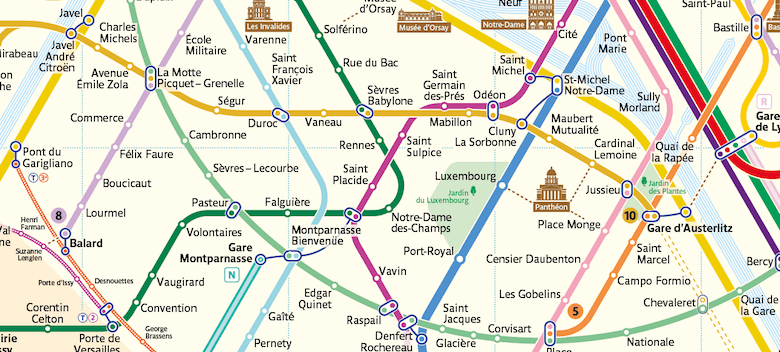 Paris Metro Map – The Redesign