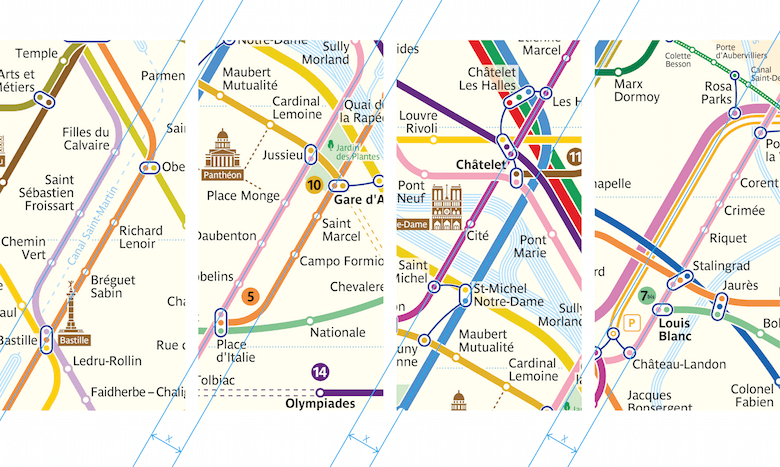 Paris Metro Map – The Redesign