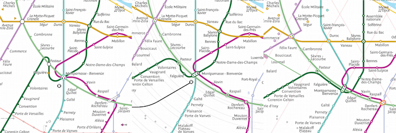 Paris Metro Map – The Redesign