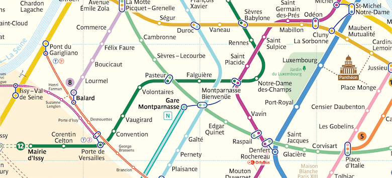 Paris Metro Map – The Redesign
